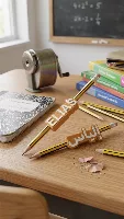arabic pencil name tag